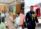 শহীদ পাইলট তৌকির ইসলামের নামে রাজশাহী বিমানবন্দর, সড়ক বা চত্বরের নামকরণের দাবিতে স্মারকলিপি প্রদান