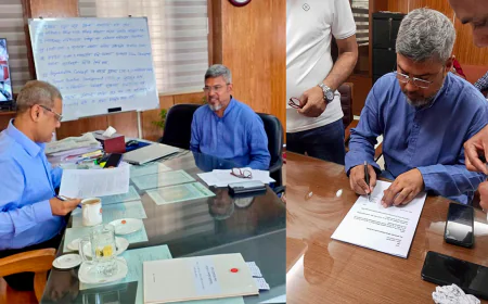 আরডিএ এর নতুন চেয়ারম্যান আবুল কালাম আজাদ সুইট এর দ্বায়িত্ব গ্রহন